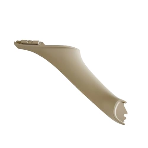 JIANYISR Auto Griff Innentür Beige Schwarz Auto Links Rechts Innen Innengriffe Innentür Panel Griff Pull Trim Abdeckung Für 5 Serie F10 F11(Beige-White-Left) von JIANYISR