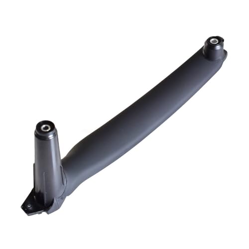JIANYISR Auto Griff Innentür Grau Beige Schwarz Für E70 E71 X5 X6 Armlehne Auto Links Rechts Innen Tür Griff Innere Panel Pull Trim Abdeckung(Black-Left-Rear) von JIANYISR