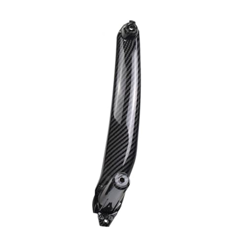JIANYISR Auto Griff Innentür Grau Beige Schwarz Für E70 E71 X5 X6 Armlehne Auto Links Rechts Innen Tür Griff Innere Panel Pull Trim Abdeckung(CarbonF-Right-Front) von JIANYISR
