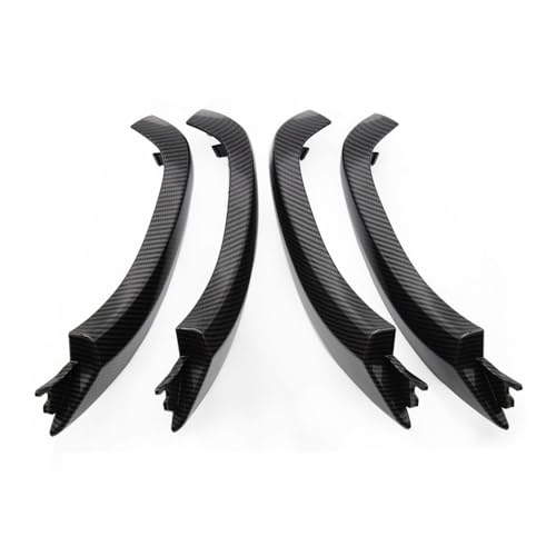JIANYISR Auto Griff Innentür LHD RHD Auto Innen Tür Pull Griff Montage Vollen Satz Ersatz Für X3 X4 G01 G02 F97 F98 2018 2019 2020 2021(Cover Carbon 4PCS) von JIANYISR