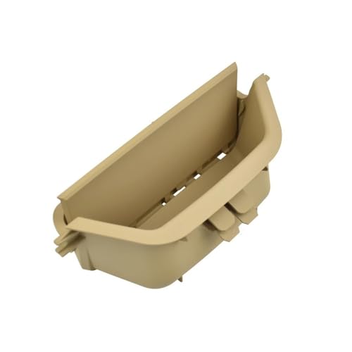JIANYISR Auto Griff Innentür LHD RHD Auto Vorne Links Tür Inner Griff Pull Trim Tür Innen Panel Griff 51417250307 Für X3 X4 F25 F26 2010-2016(Beige) von JIANYISR