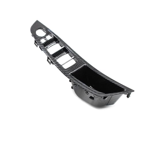 JIANYISR Auto Griff Innentür LHD RHD Carbon Fiber Innen Tür Armlehne Pull Griff Panel Trim Für 5 Serie F10 F11 520i 523i 525i 528i 530i 535i(Front Right Armrest) von JIANYISR