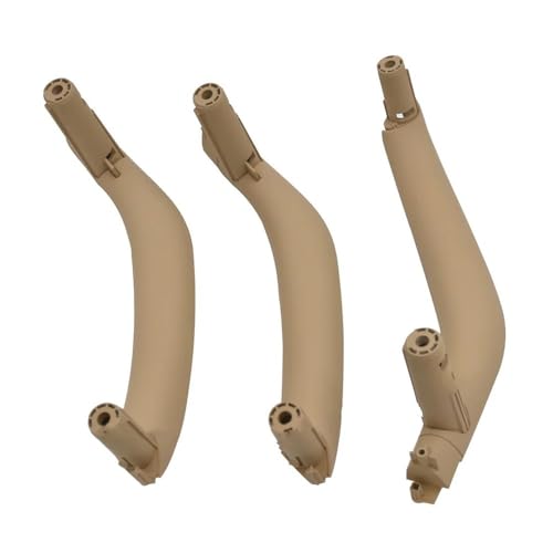JIANYISR Auto Griff Innentür Links Rechts Auto Innen Tür Armlehne Griff Inneren Panel Pull Trim Abdeckung 51417292243 Für F15 X5 F16 X6 2014-2018(Beige RHD) von JIANYISR