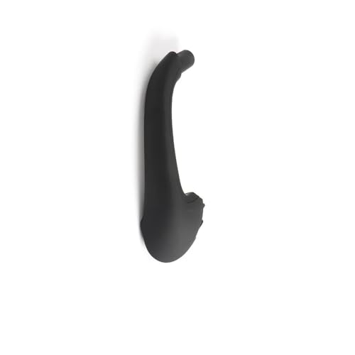JIANYISR Auto Griff Innentür Links Rechts Auto Innentür Griff Mit Pull Griff Träger Abdeckung Für C Klasse W203 C200 C220 C250 C300(Black Front Left) von JIANYISR