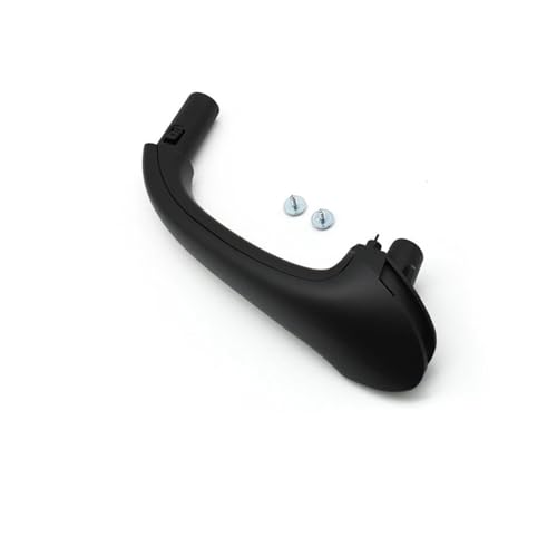 JIANYISR Auto Griff Innentür Links Rechts Auto Innentür Griff Mit Pull Griff Träger Abdeckung Für C Klasse W203 C200 C220 C250 C300(Rear Left Black) von JIANYISR