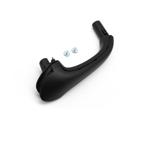 JIANYISR Auto Griff Innentür Links Rechts Auto Innentür Griff Mit Pull Griff Träger Abdeckung Für C Klasse W203 C200 C220 C250 C300(Rear Right Black) von JIANYISR