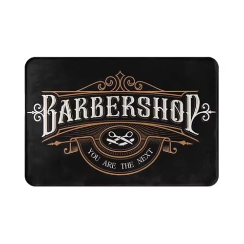 JIAOJING Barber Shop Matte Willkommen Fußmatte Balkon Indoor Flur Veranda Eingang Boden Teppich Waschbar Badezimmer Küche Teppich 160X280Cm JIAOJING Barber Shop Matte Willkommen Fußmatte Balkon Indoor Flur Veranda Eingang Boden Teppich Waschbar Badezimmer Küche Teppich 160X280Cm von JIAOJING