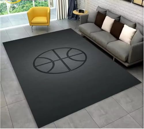 JIAOJING Basketball Cartoon Teppich Indoor rutschfeste Fußmatte Boden Teppich Schlafzimmer Accessoires Dekoration Outdoor Dekor Matte 160X280Cm JIAOJING Basketball Cartoon Teppich Indoor rutschfeste Fußmatte Boden Teppich Schlafzimmer Accessoires Dekoration Outdoor Dekor Matte 160X280Cm von JIAOJING