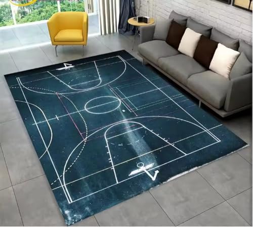 JIAOJING Basketball Cartoon Teppich Indoor rutschfeste Fußmatte Boden Teppich Schlafzimmer Accessoires Dekoration Requisiten Outdoor Dekor Matte 50X80Cm JIAOJING Basketball Cartoon Teppich Indoor rutschfeste Fußmatte Boden Teppich Schlafzimmer Accessoires Dekoration Requisiten Outdoor Dekor Matte 50X80Cm von JIAOJING