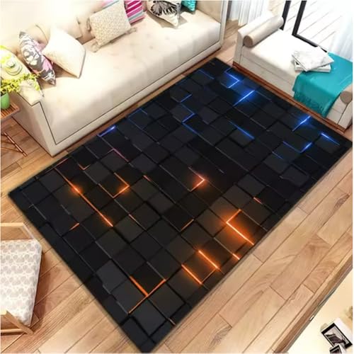 JIAOJING Farben Teppiche Für Wohnzimmer Dekoration rutschfeste Bodenmatte Schlafzimmer Badezimmer Fußmatten Sofa Couchtisch e 120X160Cm JIAOJING Farben Teppiche Für Wohnzimmer Dekoration rutschfeste Bodenmatte Schlafzimmer Badezimmer Fußmatten Sofa Couchtisch e 120X160Cm von JIAOJING