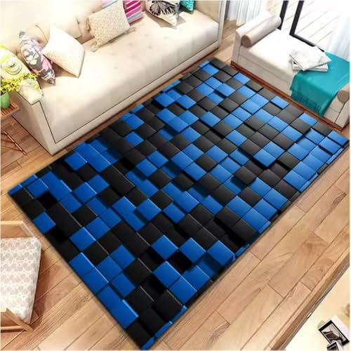 JIAOJING Farben Teppiche Für Wohnzimmer Dekoration rutschfeste Bodenmatte Schlafzimmer Badezimmer Fußmatten Sofa Couchtisch e 160X230Cm von JIAOJING