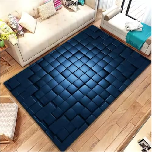 JIAOJING Farben Teppiche Für Wohnzimmer Dekoration rutschfeste Bodenmatte Schlafzimmer Badezimmer Fußmatten Sofa Couchtisch e 60X90Cm von JIAOJING
