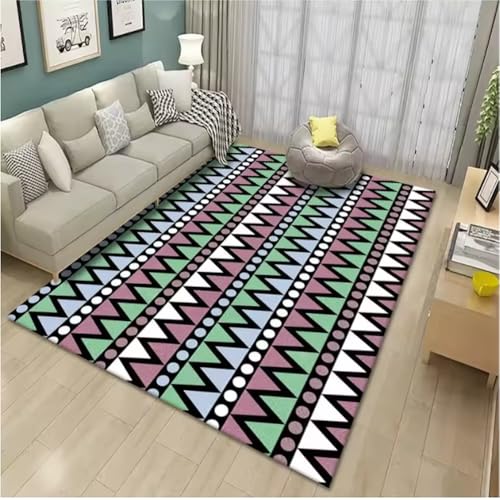 JIAOJING Geometrie Ripple Lines Teppich Für Wohnzimmer Schlafzimmer Bodenmatte Rutschfestes Badezimmer Saugfähiges Fußpolster Home Decor Teppich 140X200Cm JIAOJING Geometrie Ripple Lines Teppich Für Wohnzimmer Schlafzimmer Bodenmatte Rutschfestes Badezimmer Saugfähiges Fußpolster Home Decor Teppich 140X200Cm von JIAOJING