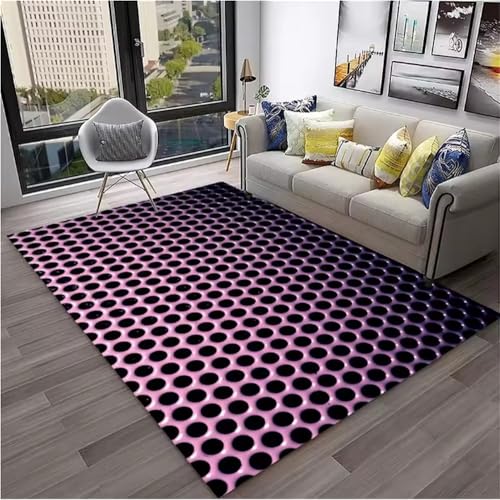JIAOJING GeometrischTeppiche Für Wohnzimmer Dekoration Weiches Schlafzimmer Badezimmer Fußmatten Bodenmatte Sofa Couchtisch e 160X280Cm von JIAOJING
