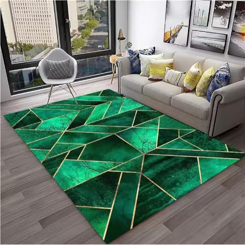 JIAOJING GeometrischTeppiche Für Wohnzimmer Dekoration Weiches Schlafzimmer Badezimmer Fußmatten Bodenmatte Sofa Couchtisch e 50X80Cm von JIAOJING