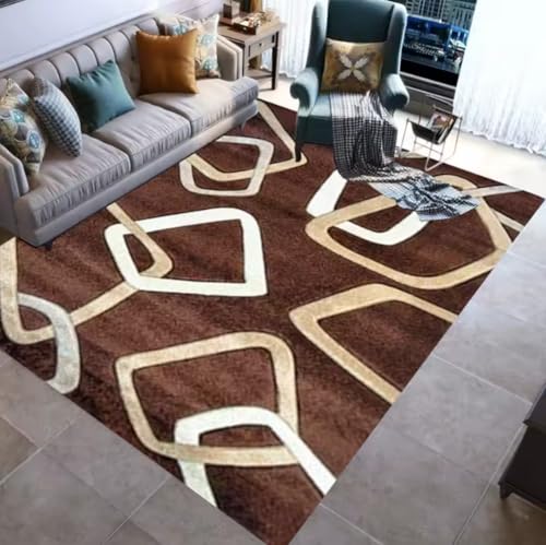 JIAOJING Geometrische ModernTeppiche rutschfeste Bodenmatte Tür Familie Schlafzimmer Teppich Indoor Werfen Yogamatten 50X80Cm JIAOJING Geometrische ModernTeppiche rutschfeste Bodenmatte Tür Familie Schlafzimmer Teppich Indoor Werfen Yogamatten 50X80Cm von JIAOJING