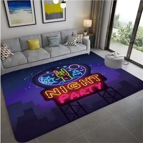 JIAOJING Home Area Gamer Teppiche Mit Game Controller Design, rutschfeste Fußmatten Throw Teppich Für Dekor Wohnzimmer Bett Spielzimmer Matte 60X90Cm von JIAOJING