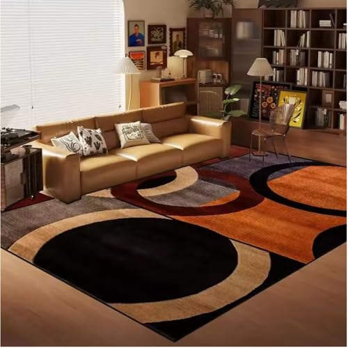 JIAOJING Nordic Geometry Schlafzimmer Teppich Für Wohndekoration Wohnzimmer Küche rutschfeste Matte Hotel Sofa Couchtisch Teppiche 60X90Cm von JIAOJING