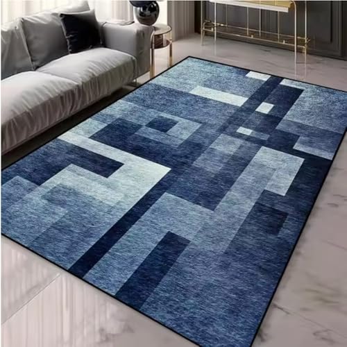 JIAOJING Nordischer Stil Kontrast Geometrischer Designer Teppich Einfacher Teppich Wohnzimmer Schlafzimmer Flanell Matte Home Decoration 80X150Cm JIAOJING Nordischer Stil Kontrast Geometrischer Designer Teppich Einfacher Teppich Wohnzimmer Schlafzimmer Flanell Matte Home Decoration 80X150Cm von JIAOJING
