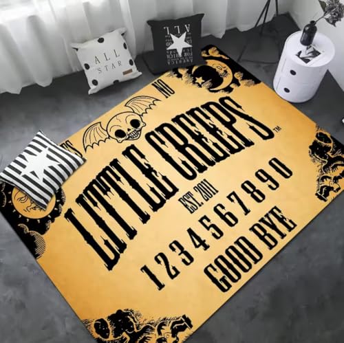 JIAOJING Ouija Board Lange Teppiche Nordischer Stil Home Fußmatte Badezimmer-Wc Matten Schlafzimmer Nachttisch Teppiche 160X230Cm von JIAOJING