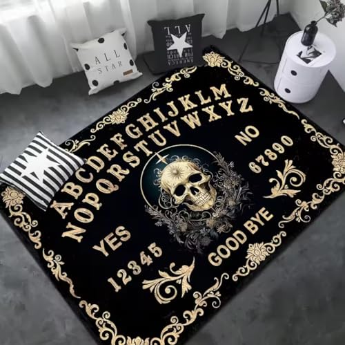JIAOJING Ouija Board Lange Teppiche Nordischer Stil Home Fußmatte Badezimmer-Wc Matten Schlafzimmer Nachttisch Teppiche 160X230Cm JIAOJING Ouija Board Lange Teppiche Nordischer Stil Home Fußmatte Badezimmer-Wc Matten Schlafzimmer Nachttisch Teppiche 160X230Cm von JIAOJING
