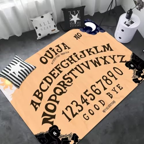 JIAOJING Ouija Board Lange Teppiche Nordischer Stil Home Fußmatte Badezimmer-Wc Matten Schlafzimmer Nachttisch Teppiche 60X90Cm JIAOJING Ouija Board Lange Teppiche Nordischer Stil Home Fußmatte Badezimmer-Wc Matten Schlafzimmer Nachttisch Teppiche 60X90Cm von JIAOJING