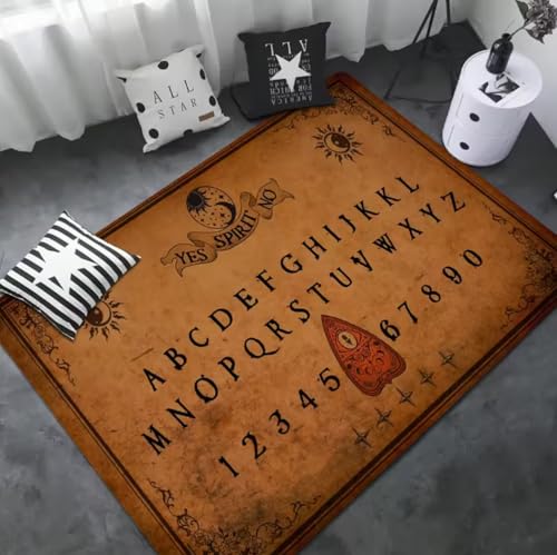 JIAOJING Ouija Board Lange Teppiche Nordischer Stil Home Fußmatte Badezimmer-Wc Matten Schlafzimmer Nachttisch Teppiche 80X150Cm JIAOJING Ouija Board Lange Teppiche Nordischer Stil Home Fußmatte Badezimmer-Wc Matten Schlafzimmer Nachttisch Teppiche 80X150Cm von JIAOJING