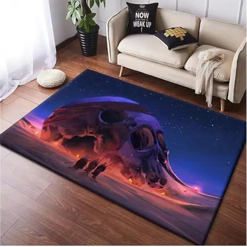 JIAOJING Schädel Dark Gothic Print Teppich Tür Fußmatte Weiche Fußmatte rutschfeste Bodenmatte Wohnzimmerteppich Home Decoration Teppiche 80X150Cm JIAOJING Schädel Dark Gothic Print Teppich Tür Fußmatte Weiche Fußmatte rutschfeste Bodenmatte Wohnzimmerteppich Home Decoration Teppiche 80X150Cm von JIAOJING