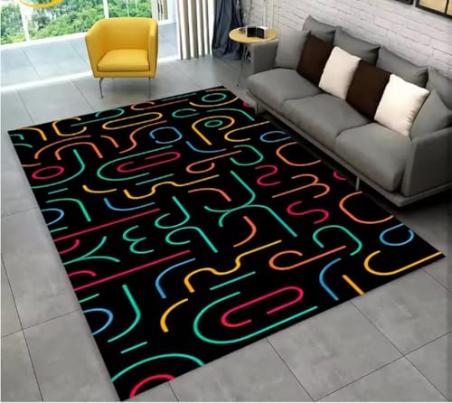 JIAOJING Teppich Cartoon Gamer Gamepad Teppich Für Wohnzimmerschlafzimmer Sofa Fußmatte Dekor rutschfeste Bodenmatte 80X150Cm JIAOJING Teppich Cartoon Gamer Gamepad Teppich Für Wohnzimmerschlafzimmer Sofa Fußmatte Dekor rutschfeste Bodenmatte 80X150Cm von JIAOJING