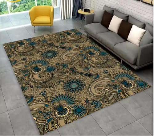 JIAOJING Teppich Geometrischer Teppich Für Zuhause Wohnzimmer Schlafzimmer Sofa Fußmatte Küche Dekor rutschfeste Fußmatten 50X80Cm JIAOJING Teppich Geometrischer Teppich Für Zuhause Wohnzimmer Schlafzimmer Sofa Fußmatte Küche Dekor rutschfeste Fußmatten 50X80Cm von JIAOJING