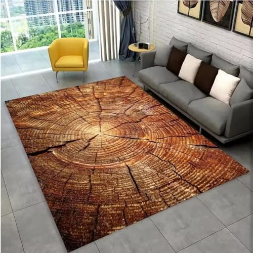 JIAOJING Teppich Holzmaserung Retro Area Teppich Für Zuhause Wohnzimmerschlafzimmer Sofa Fußmatte Dekor Küche rutschfeste Bodenmatte 120X160Cm JIAOJING Teppich Holzmaserung Retro Area Teppich Für Zuhause Wohnzimmerschlafzimmer Sofa Fußmatte Dekor Küche rutschfeste Bodenmatte 120X160Cm von JIAOJING