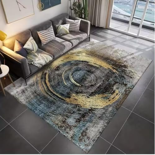 JIAOJING Teppich Luxuriöses Wohnzimmer Teppich Schlafzimmer Teppiche Sofa Couchtisch Matte Schmutz Und rutschfest Badezimmer Bereich Boden 160X230Cm JIAOJING Teppich Luxuriöses Wohnzimmer Teppich Schlafzimmer Teppiche Sofa Couchtisch Matte Schmutz Und rutschfest Badezimmer Bereich Boden 160X230Cm von JIAOJING
