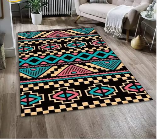 JIAOJING Teppich Nordic Series Area Teppich Für Zuhause Wohnzimmer Schlafzimmer Sofa Fußmatte Küche Dekor rutschfeste Bodenmatte 120X160Cm von JIAOJING