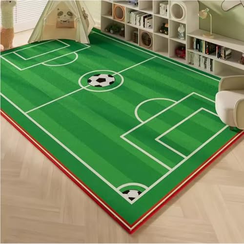 JIAOJING Teppich Spielmatte RutschfestTeppiche Für Wohnzimmer Dekoration Boden Teppich Zuhause Schlafzimmer Badezimmer Sofa e 60X90Cm von JIAOJING