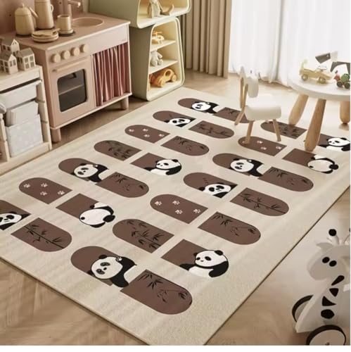 JIAOJING Zimmer Teppich Für Wohnzimmer Arbeitszimmer Spielzeug Lesebereich Baby Krabbelmatte Schlafzimmer Spielmaschine Waschbarer Boden Weicher Teppich 140X200Cm JIAOJING Zimmer Teppich Für Wohnzimmer Arbeitszimmer Spielzeug Lesebereich Baby Krabbelmatte Schlafzimmer Spielmaschine Waschbarer Boden Weicher Teppich 140X200Cm von JIAOJING