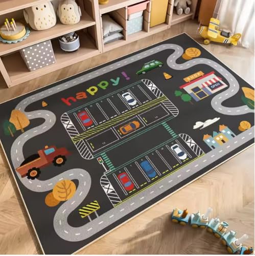JIAOJING Zimmer Teppich Für Wohnzimmer Arbeitszimmer Spielzeug Lesebereich Baby Krabbelmatte Schlafzimmer Spielmaschine Waschbarer Boden Weicher Teppich 140X200Cm JIAOJING Zimmer Teppich Für Wohnzimmer Arbeitszimmer Spielzeug Lesebereich Baby Krabbelmatte Schlafzimmer Spielmaschine Waschbarer Boden Weicher Teppich 140X200Cm von JIAOJING