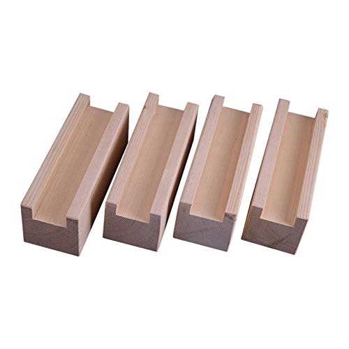 4 Stück Möbelbeine Möbelfüße Holz Home Möbel Riser Bett Erhöhen Sie Die Möbelhöhe,Möbelerhöher,Erhöhung Für Möbel,Holztisch Schreibtisch Betterhöhung,5 cm hinzufügen(3cm) von JIAOLUN123
