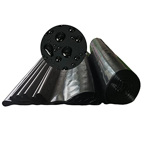 Teichfolien HDPE Teichmembran 0.5mm Stärke Fisch und Pflanzenfreundlich Teichhäute UV- und witterungsbeständig Schwimmteich Folie Teichplane schwarz Liner Garten- und Teichzubehör (1×10m) von JIAOLUN123