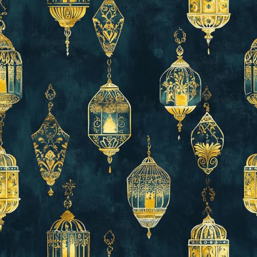 Klebefolie Möbelfolie Tapete Retro Blau Gold Laterne Arabische Laterne einfach anzubringen Klebefolie Möbel Muster Tapeten Klebetapete Vinyl Wrap Wandtapete Wohnzimmer Schlafzimmer Möbelfolie Bunt Wa Klebefolie Möbelfolie Tapete Retro Blau Gold Laterne Arabische Laterne einfach anzubringen Klebefolie Möbel Muster Tapeten Klebetapete Vinyl Wrap Wandtapete Wohnzimmer Schlafzimmer Möbelfolie Bunt Wa von JIAOQSS