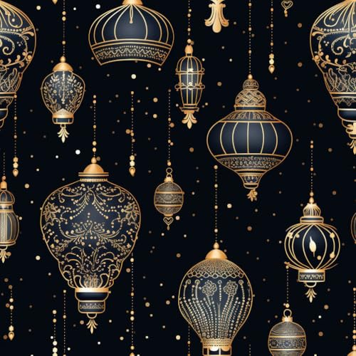 JIAOQSS Klebefolie für Wände Retro Laterne Blau Gold Arabische Laterne Mustertapete Muster Möbel Folie Wandbelag Selbstklebend Wasserdicht Vinyl Klebefolie für Schlafzimmer Wohnzimmer Wand Möbel JIAOQSS Klebefolie für Wände Retro Laterne Blau Gold Arabische Laterne Mustertapete Muster Möbel Folie Wandbelag Selbstklebend Wasserdicht Vinyl Klebefolie für Schlafzimmer Wohnzimmer Wand Möbel von JIAOQSS