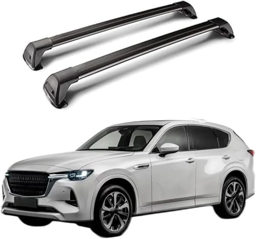 JIAQINF 2 Stück Auto Querträger Dachträger für Mazda CX-60 5 Door SUV 2022-2023, Transport und Aufbewahrung von Gepäckträgern auf dem Dach. JIAQINF 2 Stück Auto Querträger Dachträger für Mazda CX-60 5 Door SUV 2022-2023, Transport und Aufbewahrung von Gepäckträgern auf dem Dach. von JIAQINF