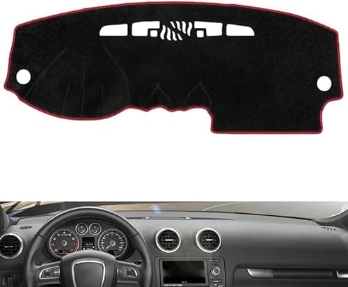 JIAQINF Armaturenbrett-Abdeckung für Audi A3 8P 2003~2012, Dash Teppich Matte Anti-Rutsch Instrument Panel Teppiche Armaturenbrett-Matte. JIAQINF Armaturenbrett-Abdeckung für Audi A3 8P 2003~2012, Dash Teppich Matte Anti-Rutsch Instrument Panel Teppiche Armaturenbrett-Matte. von JIAQINF