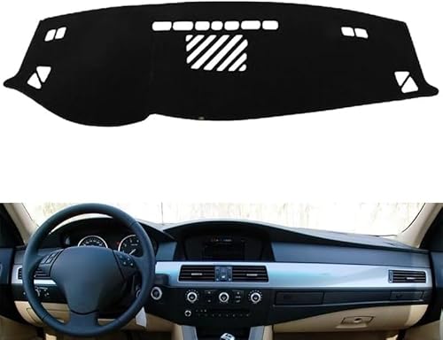 JIAQINF Armaturenbrett-Abdeckung für BMW 5 Series E60 2004-2009, Dash Teppich Matte Anti-Rutsch Instrument Panel Teppiche Armaturenbrett-Matte. JIAQINF Armaturenbrett-Abdeckung für BMW 5 Series E60 2004-2009, Dash Teppich Matte Anti-Rutsch Instrument Panel Teppiche Armaturenbrett-Matte. von JIAQINF