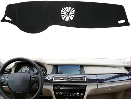 JIAQINF Armaturenbrett-Abdeckung für BMW 7 Series F01 2009-2015, Dash Teppich Matte Anti-Rutsch Instrument Panel Teppiche Armaturenbrett-Matte. JIAQINF Armaturenbrett-Abdeckung für BMW 7 Series F01 2009-2015, Dash Teppich Matte Anti-Rutsch Instrument Panel Teppiche Armaturenbrett-Matte. von JIAQINF