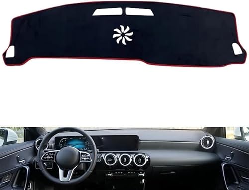 JIAQINF Armaturenbrett-Abdeckung für Benz A Class W177 2019-2022, Dash Teppich Matte Anti-Rutsch Instrument Panel Teppiche Armaturenbrett-Matte. JIAQINF Armaturenbrett-Abdeckung für Benz A Class W177 2019-2022, Dash Teppich Matte Anti-Rutsch Instrument Panel Teppiche Armaturenbrett-Matte. von JIAQINF