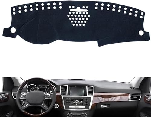 JIAQINF Armaturenbrett-Abdeckung für Benz M Class GLE W166 2012-2019, Dash Teppich Matte Anti-Rutsch Instrument Panel Teppiche Armaturenbrett-Matte. JIAQINF Armaturenbrett-Abdeckung für Benz M Class GLE W166 2012-2019, Dash Teppich Matte Anti-Rutsch Instrument Panel Teppiche Armaturenbrett-Matte. von JIAQINF
