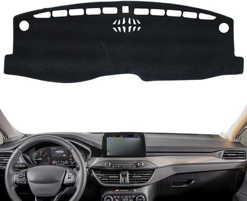 JIAQINF Armaturenbrett-Abdeckung für Ford Focus 4 2019 2020, Dash Teppich Matte Anti-Rutsch Instrument Panel Teppiche Armaturenbrett-Matte. JIAQINF Armaturenbrett-Abdeckung für Ford Focus 4 2019 2020, Dash Teppich Matte Anti-Rutsch Instrument Panel Teppiche Armaturenbrett-Matte. von JIAQINF