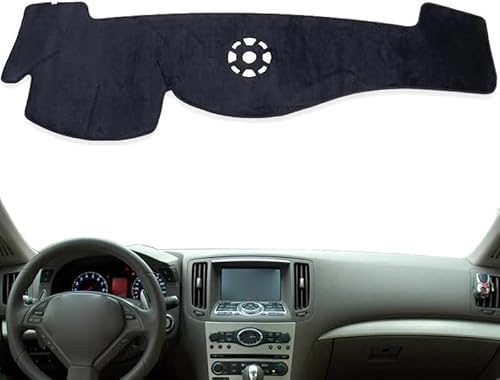 JIAQINF Armaturenbrett-Abdeckung für Infiniti G37 G35 G25 Q40 Q60 V36 CV36 2007~2015, Dash Teppich Matte Anti-Rutsch Instrument Panel Teppiche Armaturenbrett-Matte. JIAQINF Armaturenbrett-Abdeckung für Infiniti G37 G35 G25 Q40 Q60 V36 CV36 2007~2015, Dash Teppich Matte Anti-Rutsch Instrument Panel Teppiche Armaturenbrett-Matte. von JIAQINF