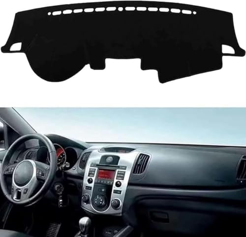 JIAQINF Armaturenbrett-Abdeckung für KIA Forte 2010 2011 2012, Dash Teppich Matte Anti-Rutsch Instrument Panel Teppiche Armaturenbrett-Matte. JIAQINF Armaturenbrett-Abdeckung für KIA Forte 2010 2011 2012, Dash Teppich Matte Anti-Rutsch Instrument Panel Teppiche Armaturenbrett-Matte. von JIAQINF