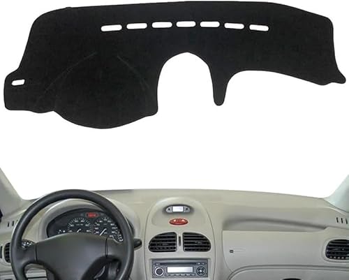 JIAQINF Armaturenbrett-Abdeckung für Peugeot 206 206+ 206cc 206sw CC SW 1998~2012, Dash Teppich Matte Anti-Rutsch Instrument Panel Teppiche Armaturenbrett-Matte. JIAQINF Armaturenbrett-Abdeckung für Peugeot 206 206+ 206cc 206sw CC SW 1998~2012, Dash Teppich Matte Anti-Rutsch Instrument Panel Teppiche Armaturenbrett-Matte. von JIAQINF
